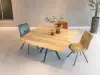 RT Design Mugello eettafel - 140x140 - Zijaanzicht links