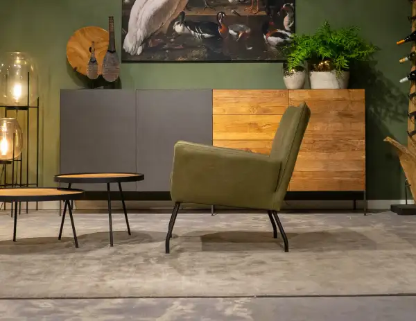 RT Design Caen fauteuil - Zijaanzicht rechts