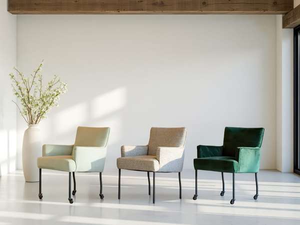RT Design Trani eetkamerstoel (set van 3) - Materiaal