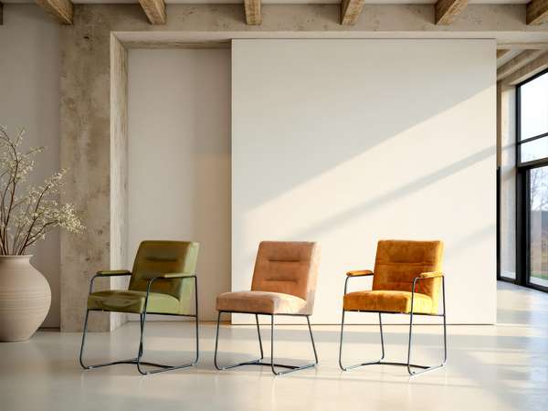 RT Design Tardelli eetkamerstoel (set van 3) - Materiaal