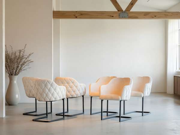 RT Design Oliva eetkamerstoel (set van 6)  - Materiaal