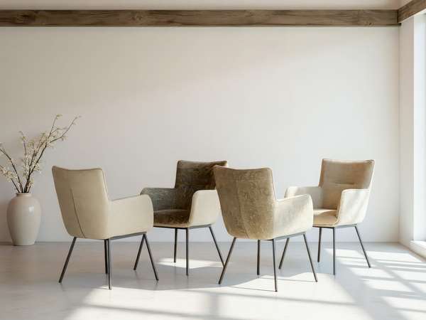 RT Design Leah eetkamerstoel (set van 4) - Materiaal