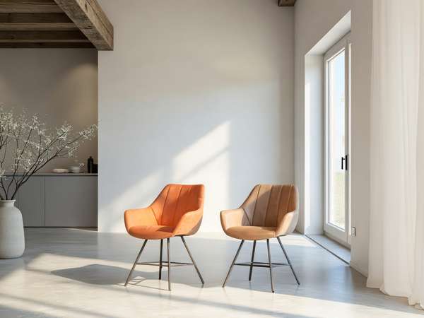 RT Design Fangiano eetkamerstoel  (set van 2)  - Materiaal