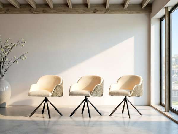 RT Design Canelli eetkamerstoel (set van 3) - Materiaal