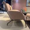 Harvink Clip fauteuil (set van 2) met hocker - Vooraanzicht