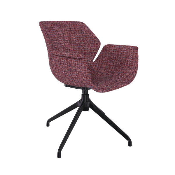 TOOON. Lux Sangria Swivel eetkamerstoel - Showroom
