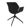 TOOON. Lux Beluga Swivel eetkamerstoel - Achter aanzicht