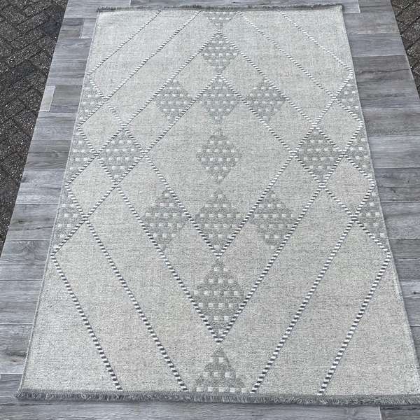 Brinker Carpets Loni 107 Beige vloerkleed -  160x230 - Materiaal
