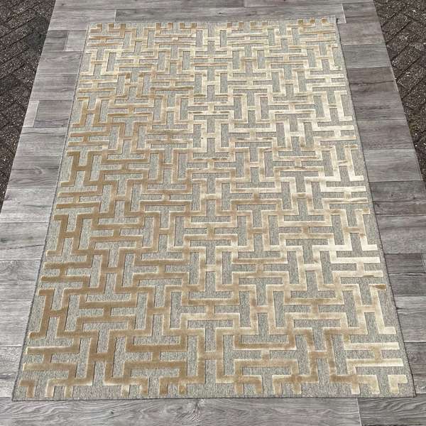 Brinker Carpets Chiara Mustard vloerkleed - 160x230 - Materiaal