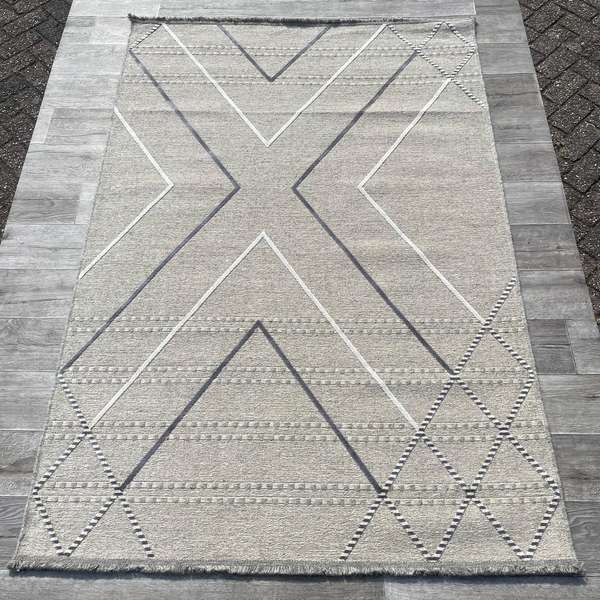 Brinker Carpets Loni 108 Beige vloerkleed - 160x230 - Materiaal