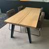 Qliv Side to Side eettafel - 240x100 - Zijaanzicht rechts