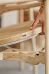 TOOON. EDO Naturel Ash eetkamerstoel - Details