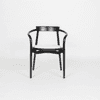 TOOON. EDO Black Ash eetkamerstoel - Showroom