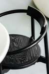 TOOON. EDO Black Ash eetkamerstoel - Details