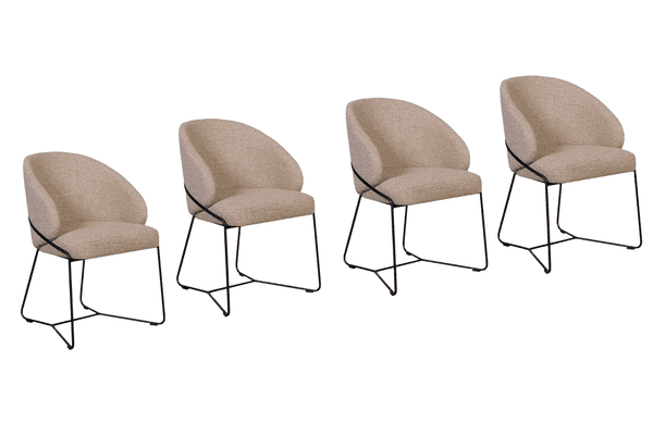 Passe Partout Coolio eetkamerstoel (set van 4) - Materiaal