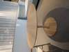 Design eettafel 'Torsion' eik Ø127 cm - Showroom
