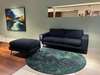 Cartel Living Fox 2,5-zitsbank met poef - Materiaal