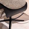 Leolux Cream fauteuil met poef - Details