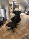 Leolux Caruzzo Plus fauteuil met poef - Materiaal