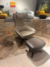 Leolux Caruzzo Plus relaxfauteuil met poef - Materiaal