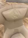 Leolux Caruzzo Plus relaxfauteuil met poef - Materiaal