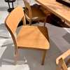 Hay Passerelle eettafel -  260x95 met Pastis eetkamerstoel (set van 6) - Achter aanzicht
