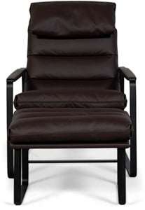 Leolux Indra fauteuil met poef - Materiaal