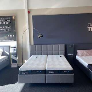 TEMPUR Grey Relax bed - 160x200 verstelbaar - Showroom