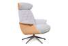 Flexlux Volden fauteuil met poef - Materiaal
