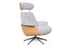 Flexlux Volden fauteuil met poef - Materiaal