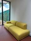Muuto Connect Modular 2 zitsbank - Zijaanzicht rechts