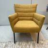 LABEL vandenberg Cocoon Lounge fauteuil - Vooraanzicht