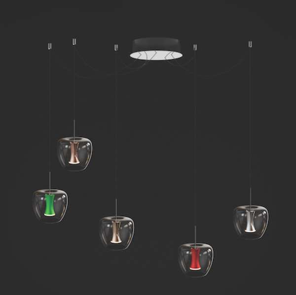 Quasar Apple Mood hanglamp - Showroom