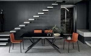 Bontempi Bridge eettafel - 160x90 uitschuifbaar - Showroom