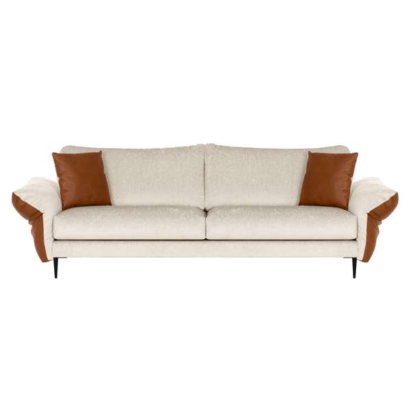 Arctic Living Cortina 3-zitsbank met pouf - Showroom