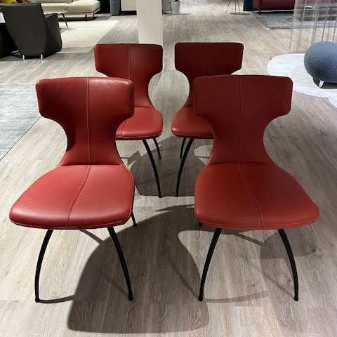 Leolux Callas eetkamerstoel (set van 4)  - Showroom