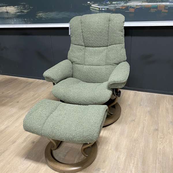Stressless Mayfair relaxfauteuil met hocker  - Showroom