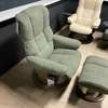 Stressless Mayfair relaxfauteuil met hocker  - Achter aanzicht
