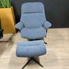 Stressless Sunrise L relaxfauteuil met Hocker - Showroom