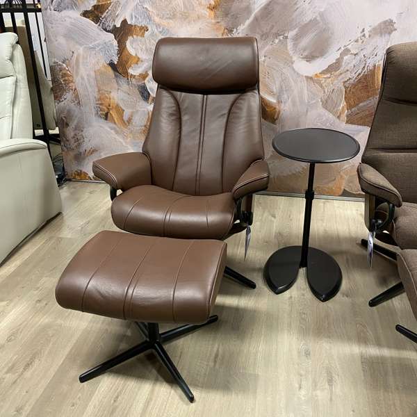 Stressless Paul relaxfauteuil met poef - Showroom