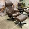Stressless Paul relaxfauteuil met poef - Vooraanzicht