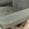Stressless David relaxfauteuil medium met hocker - Achter aanzicht
