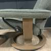 Stressless David relaxfauteuil medium met hocker - Boven aanzicht