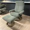 Stressless David relaxfauteuil medium met hocker - Details