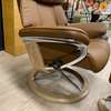 Stressless Ruby relaxfauteuil medium met hocker - Zijaanzicht rechts