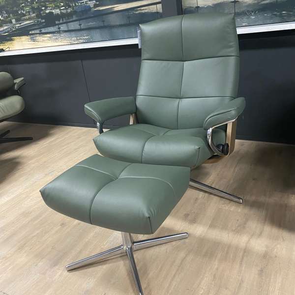 Stressless David relaxfauteuil large met hocker - Showroom