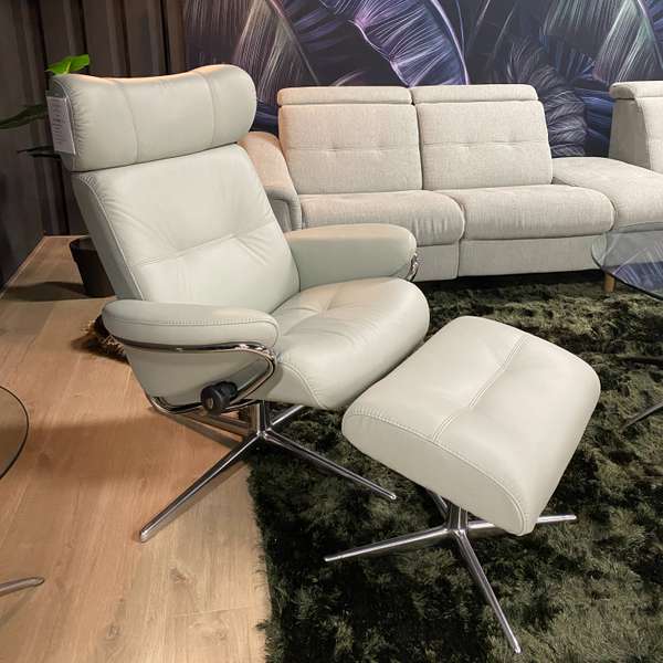 Stressless Berlin relaxfauteuil met hocker M - Showroom