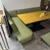 bert plantagie Dinnertalk eetbank - Materiaal