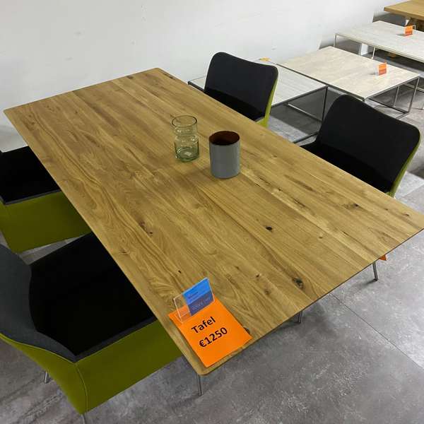 bert plantagie Maxim eettafel - 200x100 - Materiaal