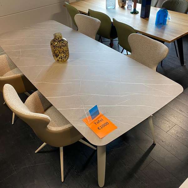 bert plantagie Table Talk eettafel - 240x100 - Materiaal